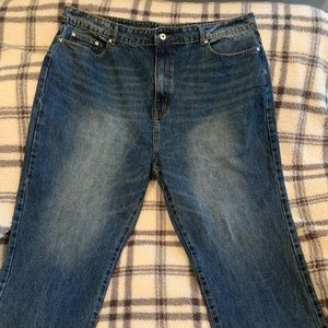 Boohoo plus size jeans